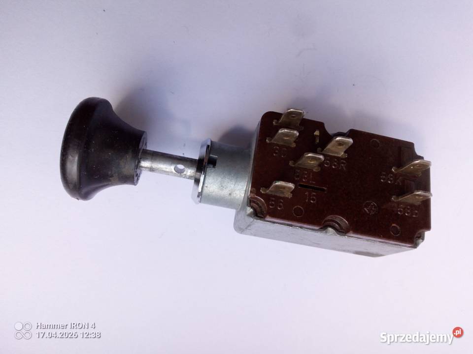 BMW e21 włącznik świateł auto PRL Przemyśl