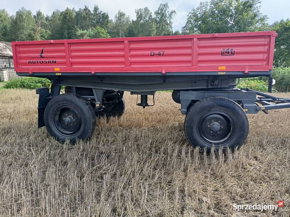 Przyczepa Autosan d47 Rolnictwo Janów Podlaski sprzedam