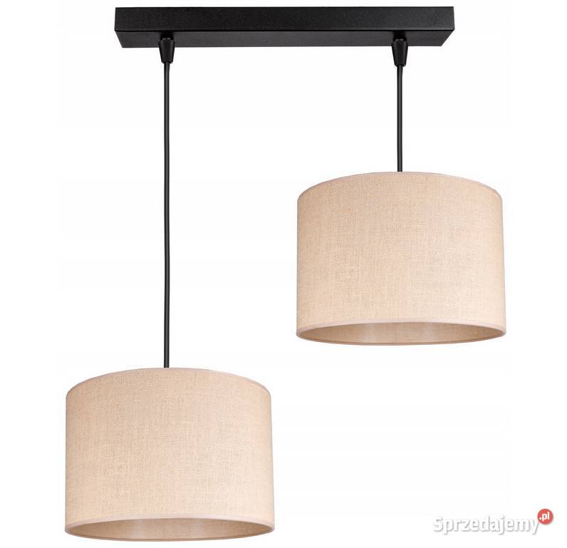 LAMPA WISZĄCA SUFITOWA ŻYRANDOL podwójny BOHO Choroszcz