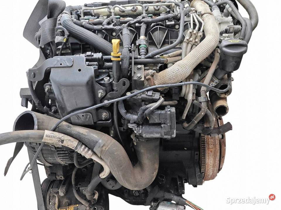 Peugeot 407 22 HDI Silnik Kompletny Palony
