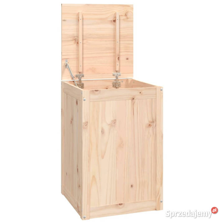 Skrzynia na pranie 44x44x66 lite drewno sosnowe mazowieckie sprzedam