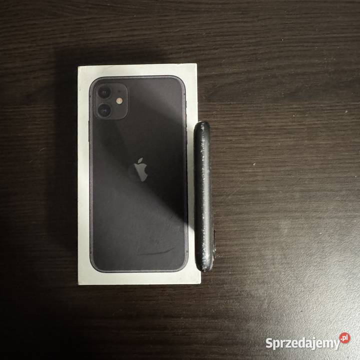 iPhone 11 64GB Black Stan Komplet 100 sprawny 90 Apple / iPhone Apple / iPhone Warszawa