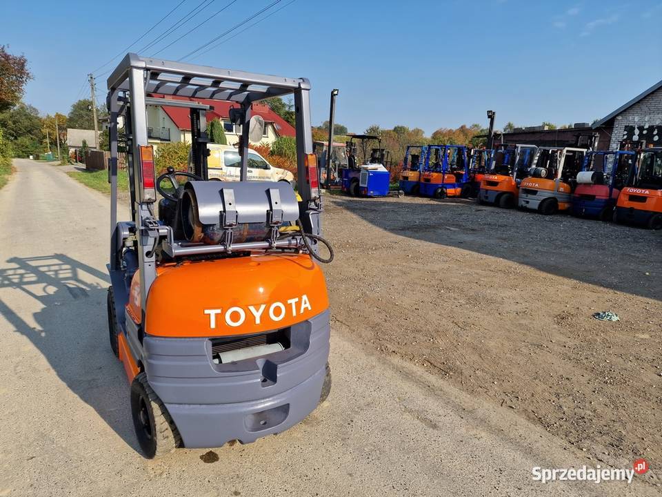 Wózek widłowy TOYOTA 6FG15 wózki widłowe TOYOTA śląskie