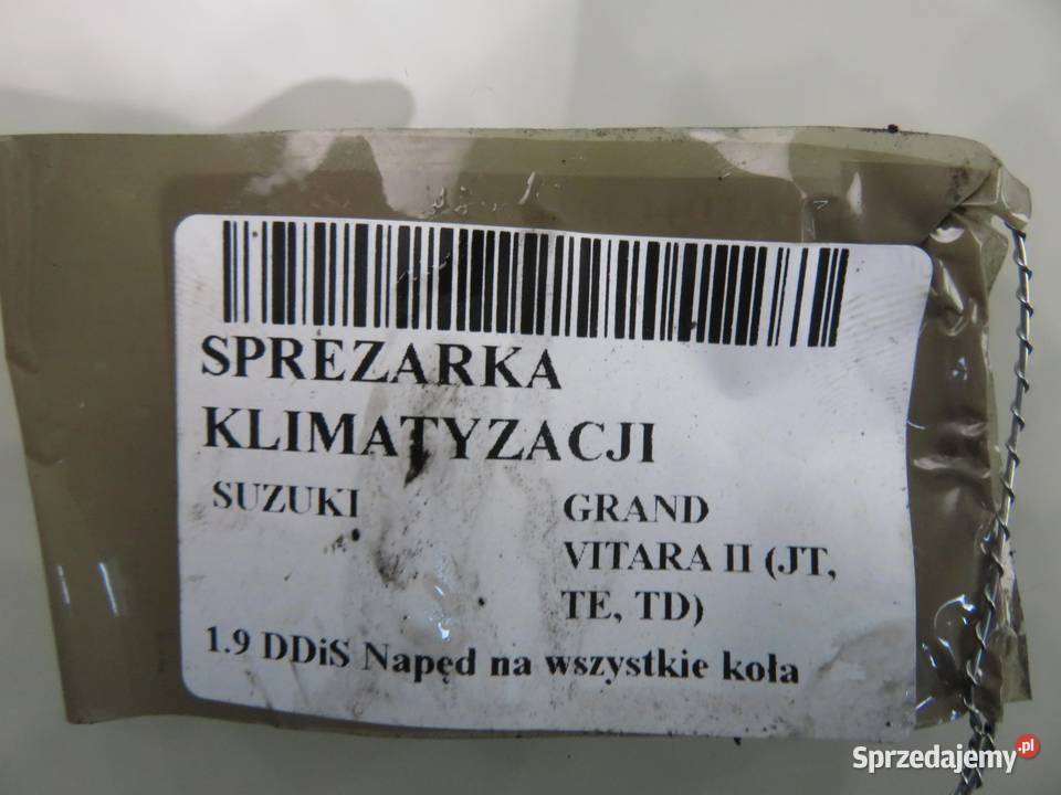 KOMPRESOR KLIMATYZACJI SUZUKI GRAND VITARA II 19