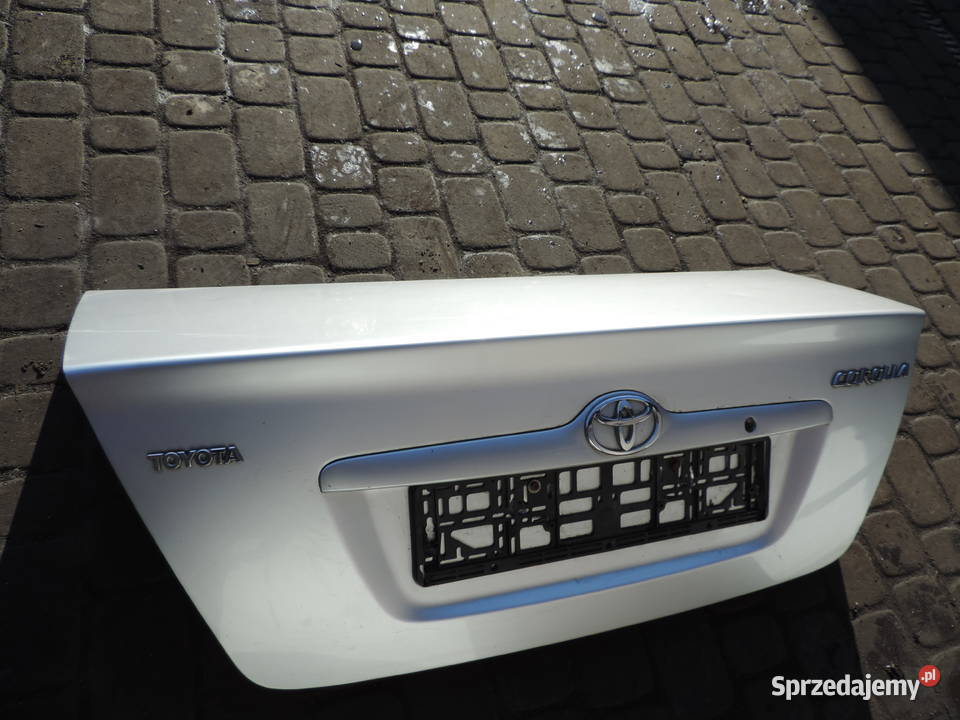 TOYOTA COROLLA E12 SEDAN KLAPA BAGAŻNIKA TYŁ Nowy Sącz