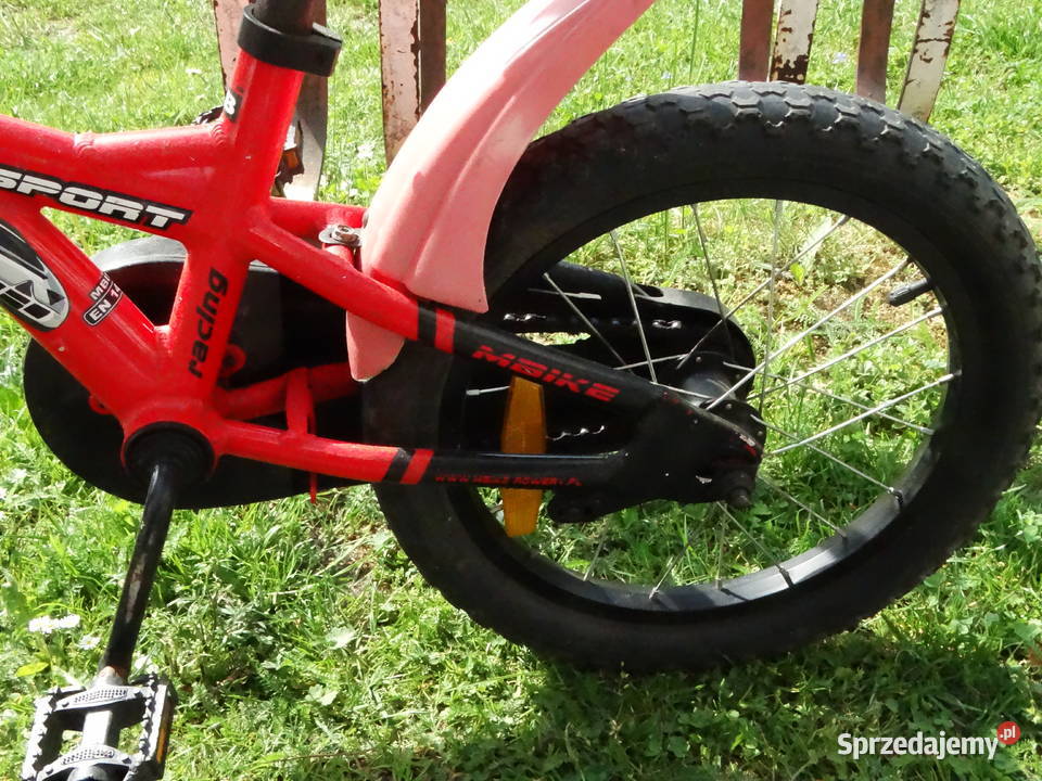 Rower dziecięcy MBIKE Racing Sport koła 14 lekki