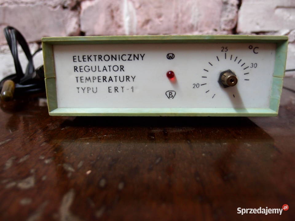 Elektroniczny regulator temp ERT1 produkcja PRL Łódź