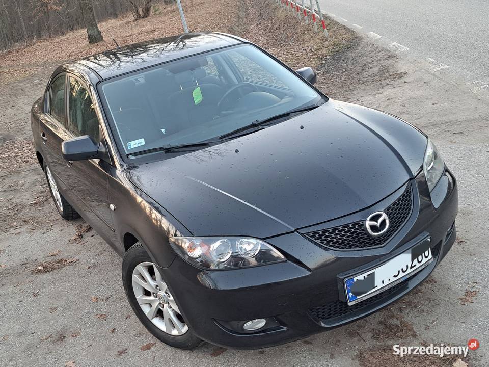 Sprzedam ładną Mazdę 3 16 benzyna 2005r sedan 101KM Żyrardów