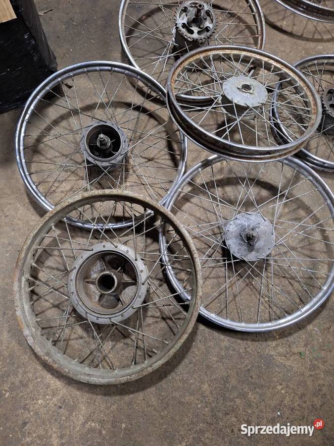 Koła romet stalowe Motocyklowe dolnośląskie Złotoryja