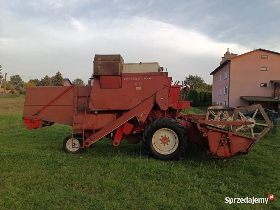 Sprzedam kombajn international 431 Zbożowe podkarpackie Łęki Dolne