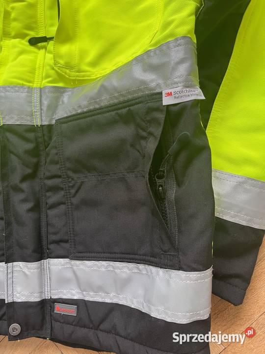 LBrador kurtka BHP odblaskowa zimowa ocieplana Warszawa
