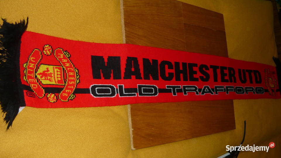 Manchester UTD United Old Trafford szalik kibica Pozostałe Sokółka