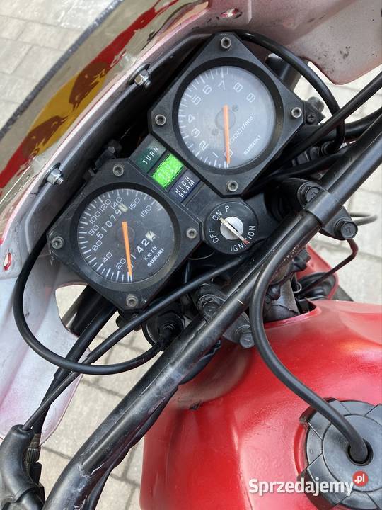 Suzuki Dr 650 retro legenda enduro Rok produkcji 1991 Samołęż
