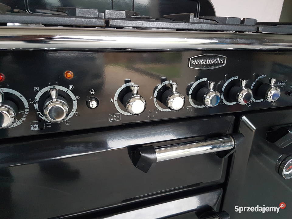 Kuchnia Falcon Classic Deluxe 90 czarna stan Kuchenki i piekarniki Kraków