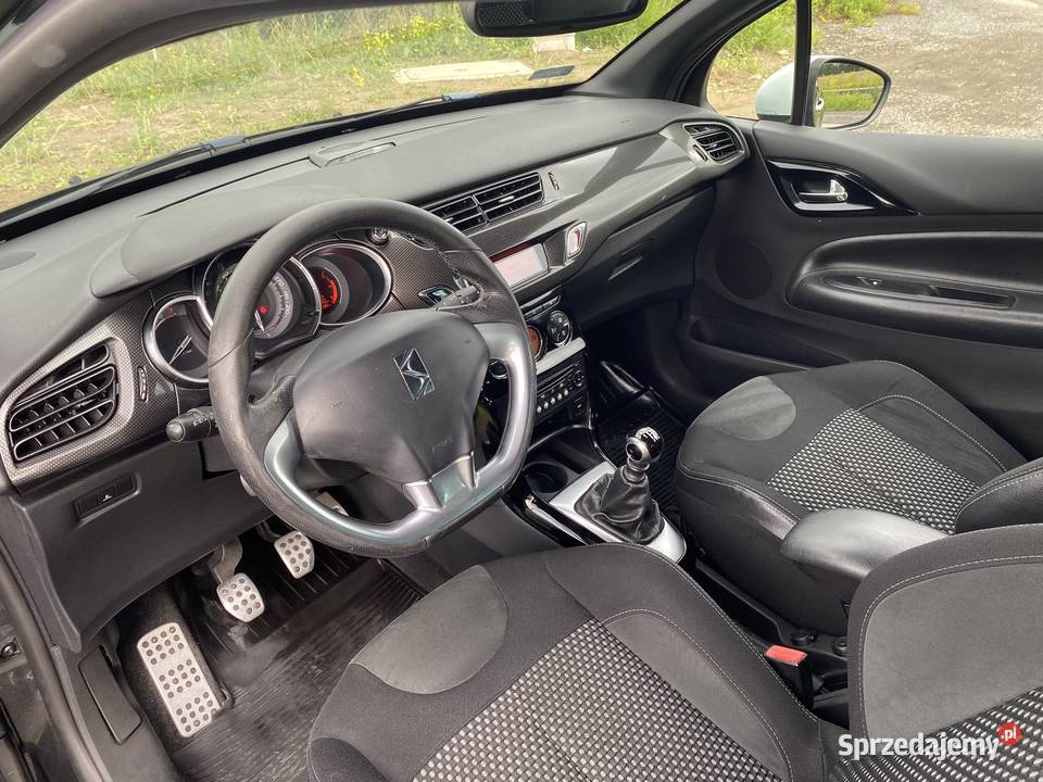 Citroen DS3 2010R 16B BardzoŁADNY Stan B czarny Zamość