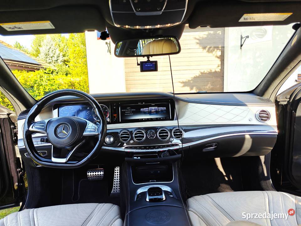 Mercedes S 63 AMG LONG 4Matic 2017 system Start-Stop Warszawa