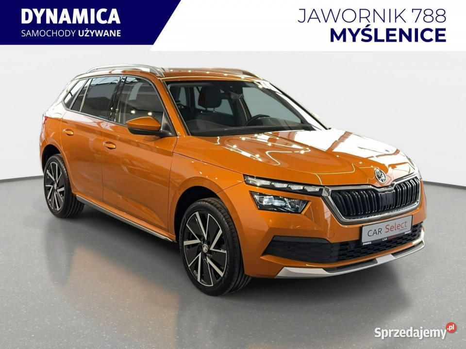 koda Kamiq VAT 23 Style 10TSI 110 DSG 2023 r wielofunkcyjna kierownica małopolskie Myślenice