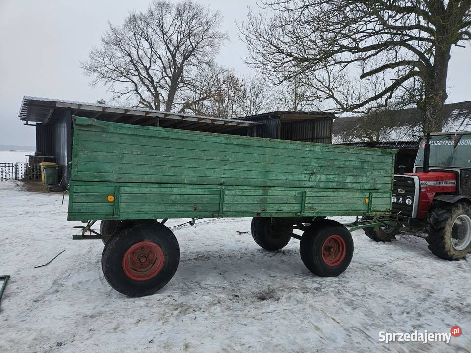 Przyczepa rolnicza 7 ton Przyczepy rolnicze Darłowo