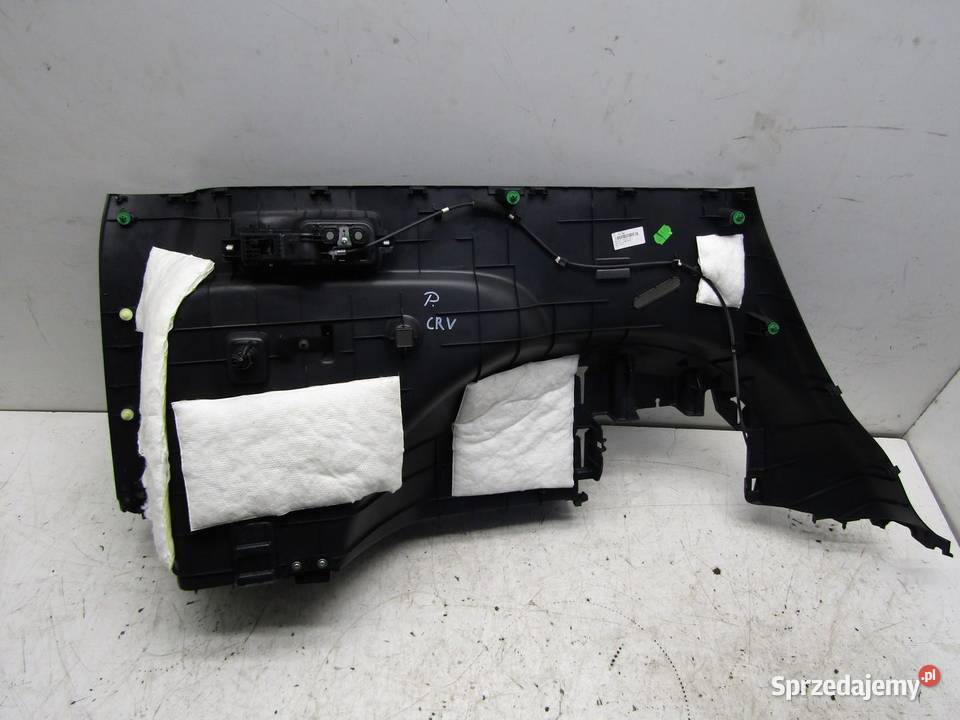 BOCZEK TAPICERKA BAGAŻNIKA PRAWY TYŁ TYLNA HONDA