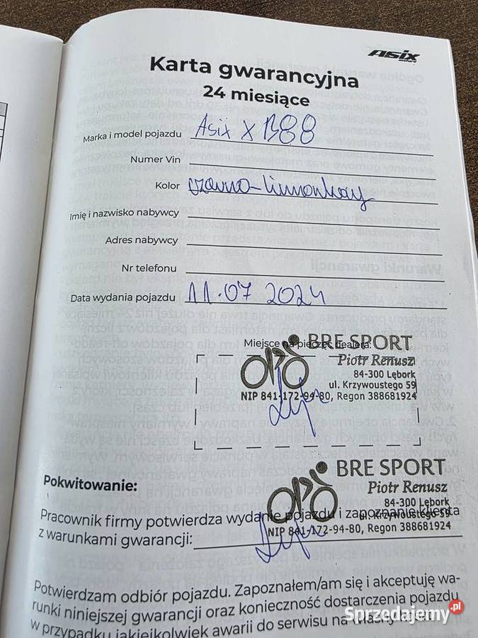 Cross 300 5 biegowy manulal 2024 produkcji nieuszkodzony Słupsk
