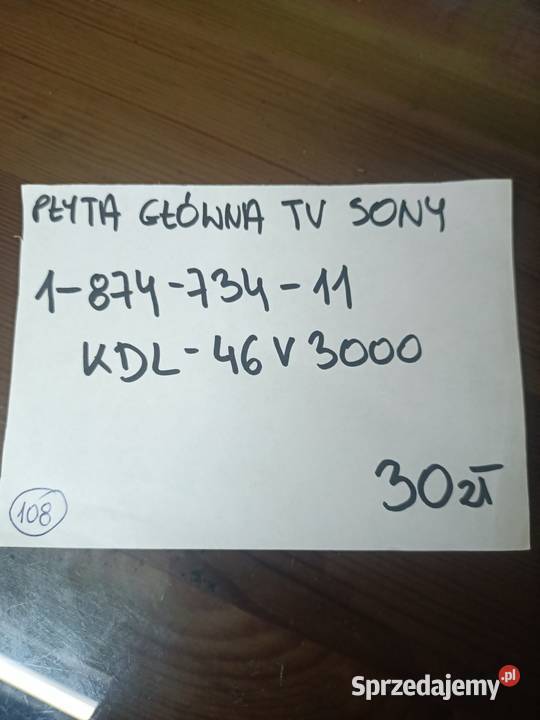 Płyta główna tv Sony 187473411 sprzedam