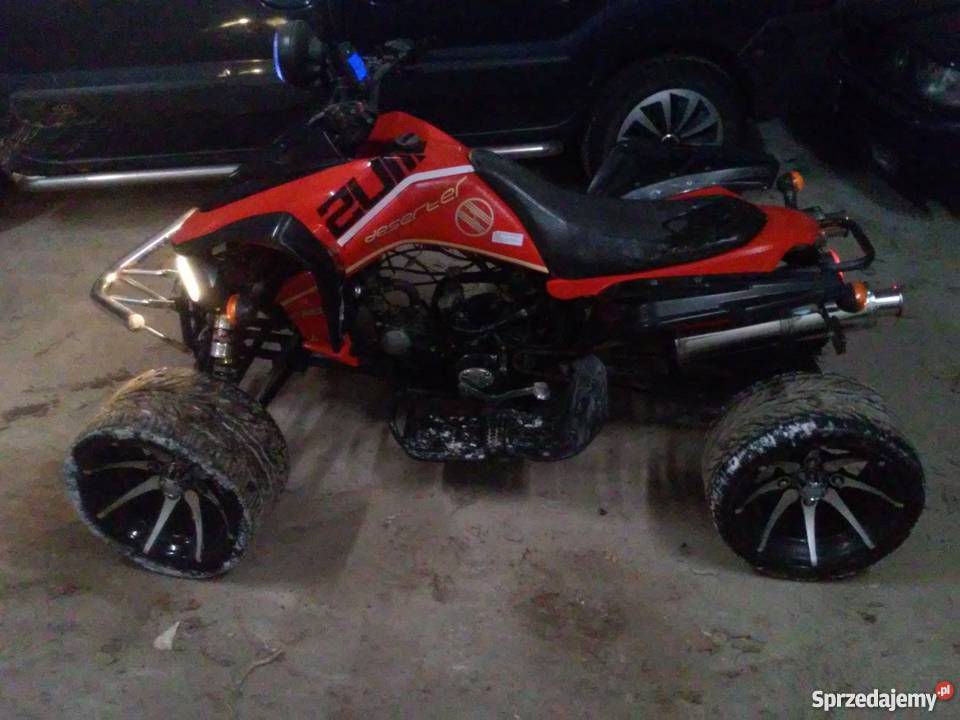 quad uliczny atv Józefów nad Wisłą