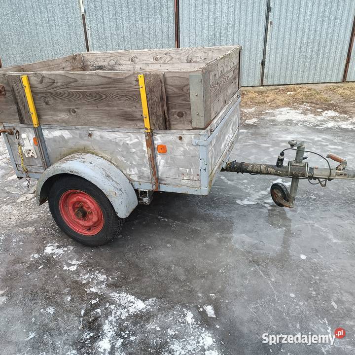Przyczepa przyczepka aluminiowa fajna mała do Bydgoszcz