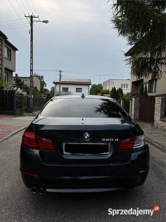 BMW SERIA 5 F10 520d 184 FULL PIĘKNA ZADBANA Turek