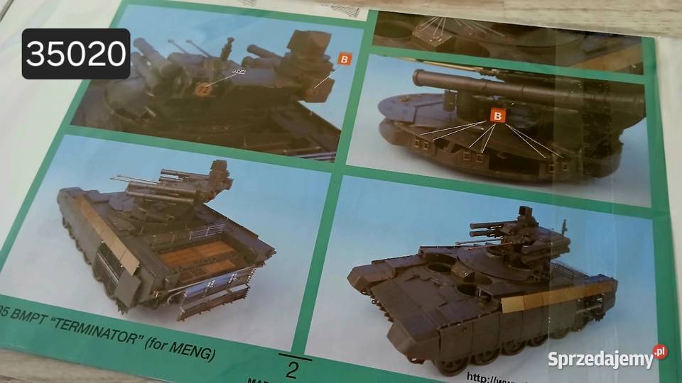 Tetra Model Works ME35020 Russian BMPT Modelarstwo Lubartów