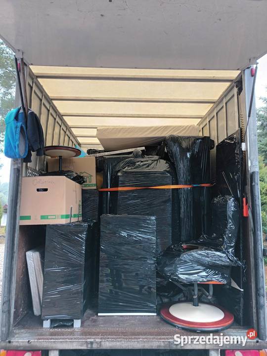 Przeprowadzki transport odbiór starych mebli Przeprowadzki