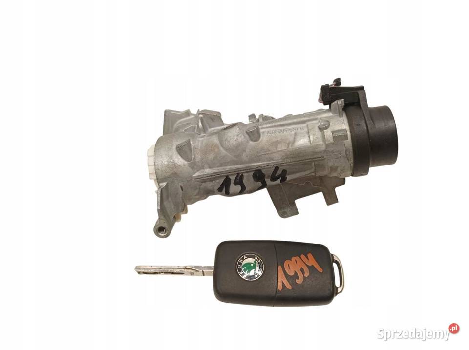 STACYJKA 1K0905851B Skoda Superb II 20082015 osobowe Stacyjki i kluczyki