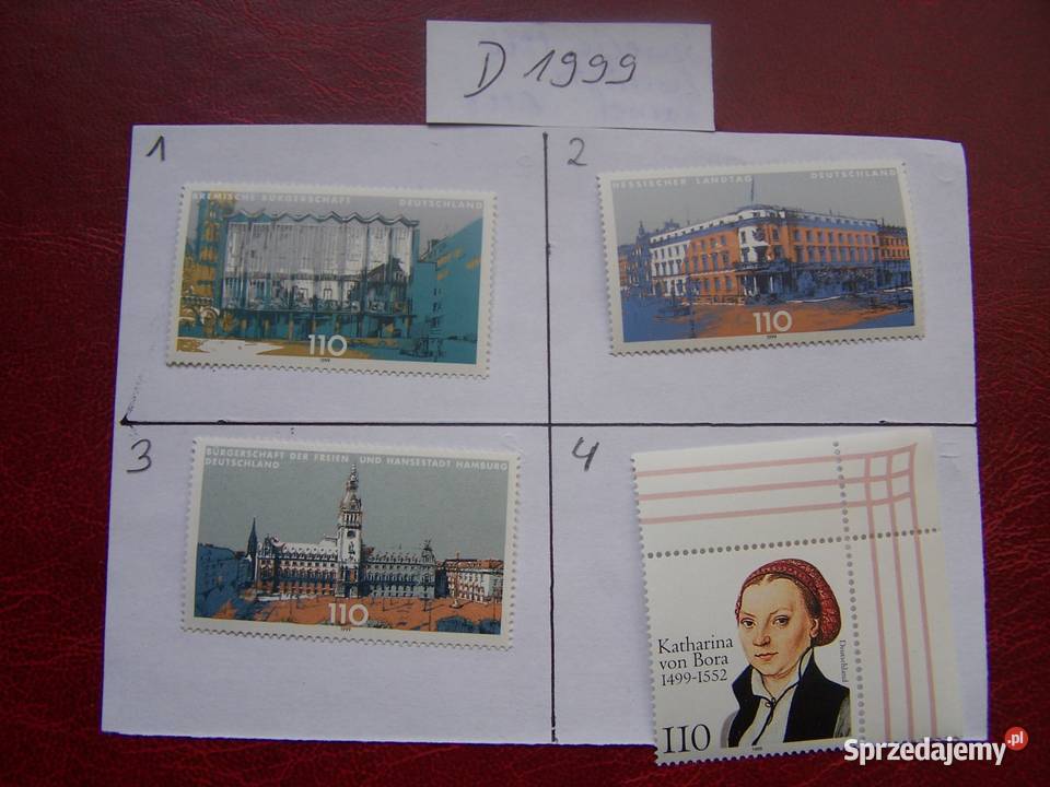 Niemcy 1999 MNH Znaczki z roczników WYBIERAJ Filatelistyka Tychy