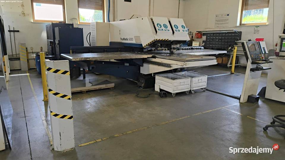 Wykrawarka laserowa TRUMPF TruMatic TC 6000 Jelenia Góra