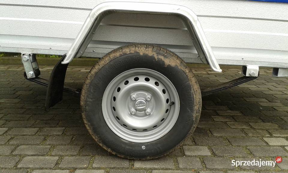 Przyczepa Rydwan 250x130x130 jednoosiowa resor