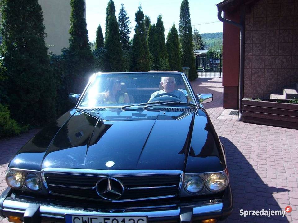 Mercedes Sl R107 560 Cabrio lakier metallic pomorskie