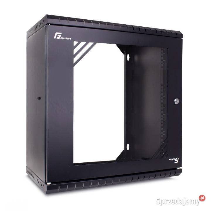 Szafa Rack GetFort ECO v3 19 12U 520x340 wisząca Internet i komunikacja