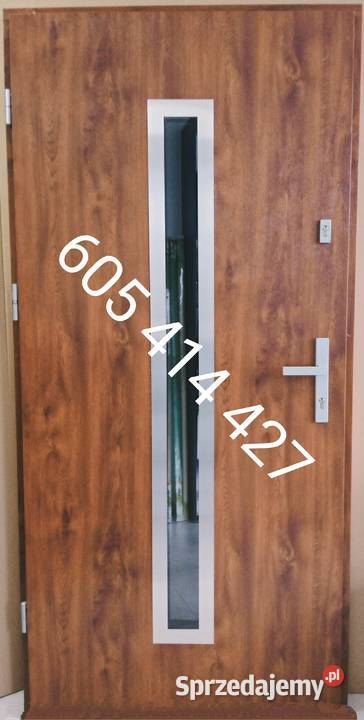 Drzwi zew ANTRACYT 8090 P L duże stany Łabiszyn
