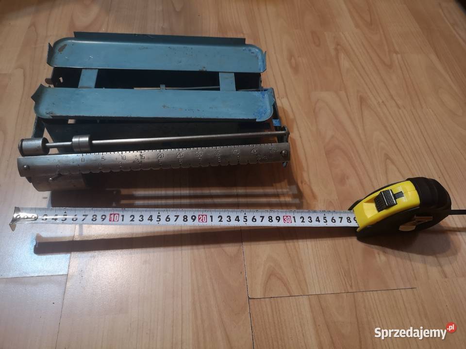 Waga metalowa Niklowany przesówak Wałbrzych