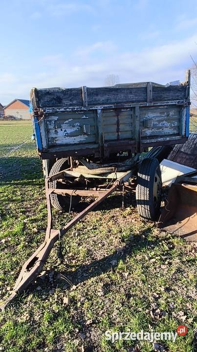 Przyczepa wywrotka zarejestrowana Robertów sprzedam