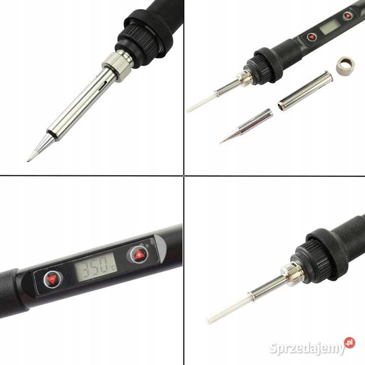 Lutownica Precyzyjna 80W z Wyświetlaczem do Narzędzia Ludźmierz