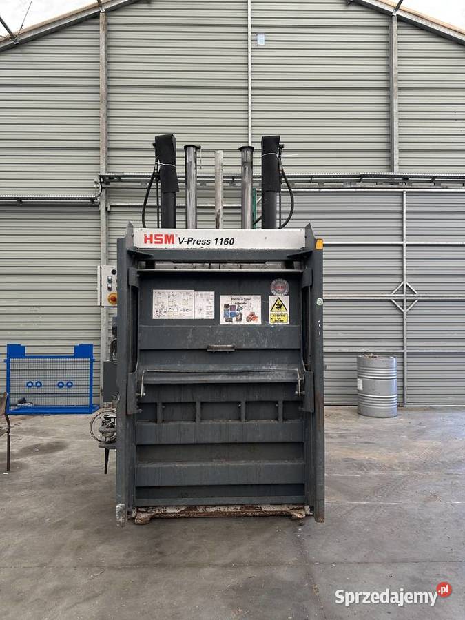 Belownica zgniatarka prasa hsm Sośno