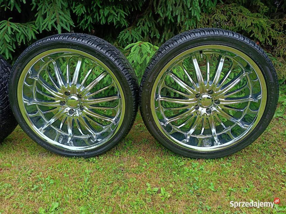 Alufelgi chromowane Akuza 22 R22 Belle 761 5x127