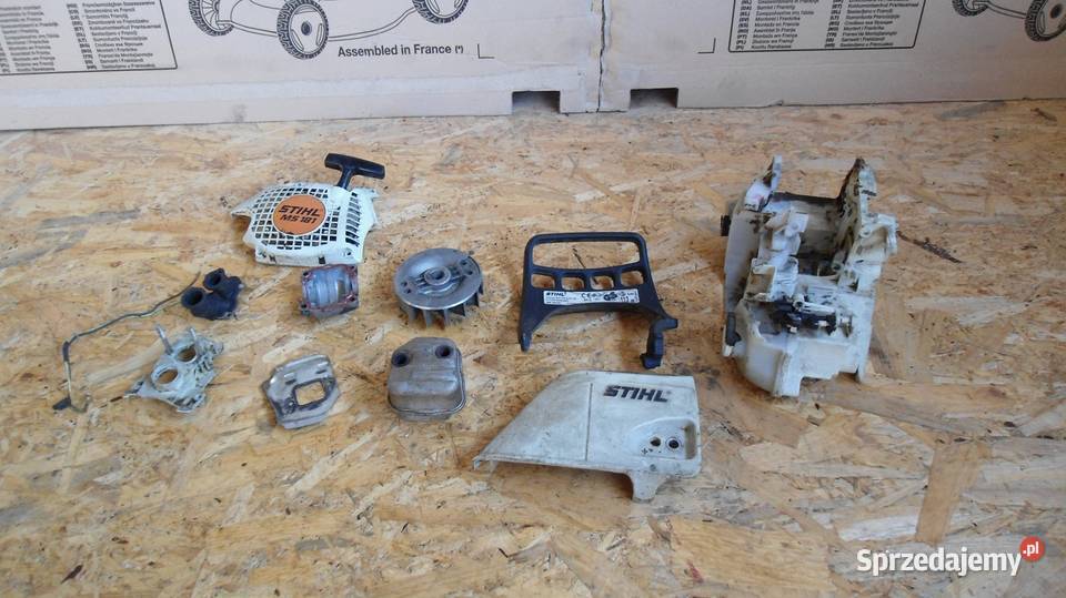 Stihl 181 171 211 części starter magneto rączka Łagów