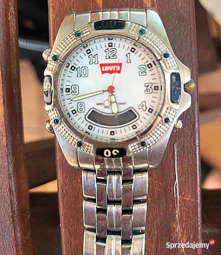 Przepiękny Zegarek Kultowej Marki Levis Strauss Poraj