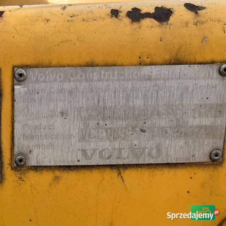 Volvo L35B PRO 2012rPartsCzęści wielkopolskie Wilkowo