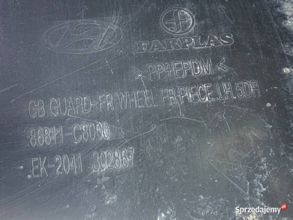 NADKOLE LEWY PRZÓD HYUNDAI i20 II 86811C8000 podkarpackie