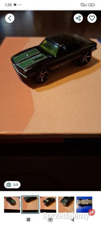 Camaro 1967 HotWeels 4M Samochody i pojazdy Kłodzko sprzedam