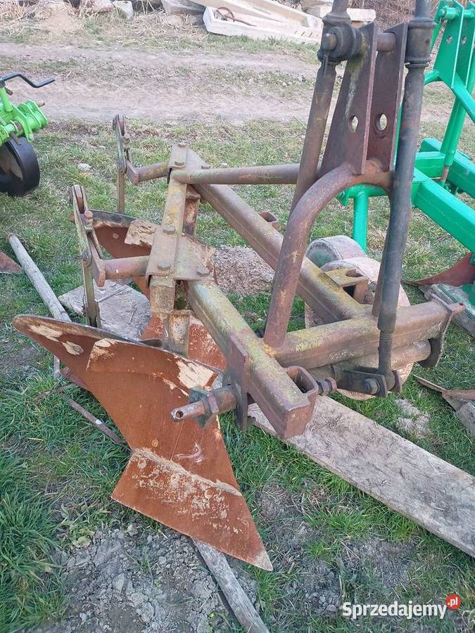 Pług 2 skibowy Unia Grudziądz Chobrzany