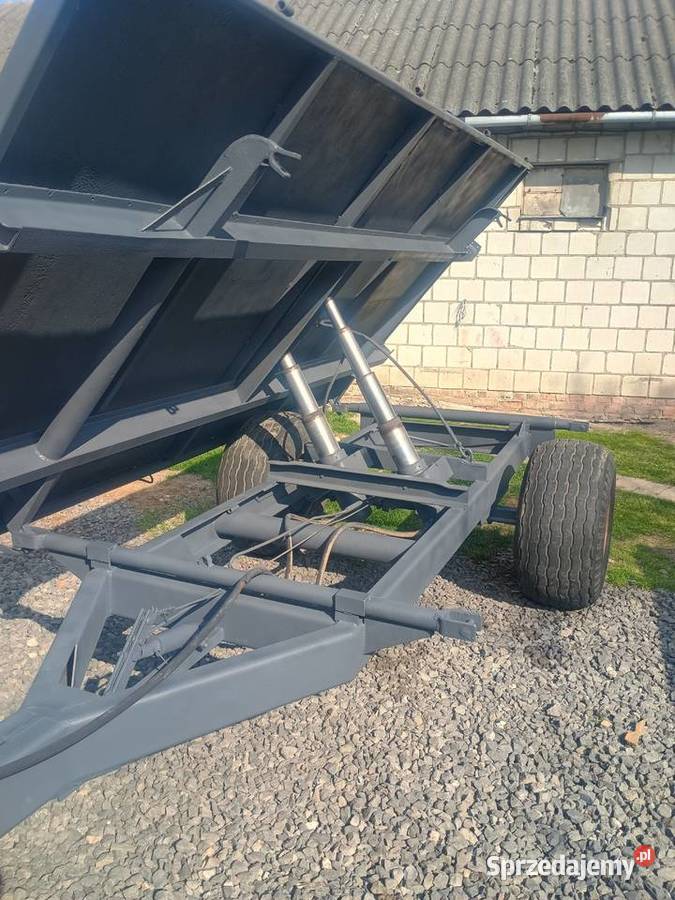 Przyczepa 8 ton wywrotka 3 stronna lubelskie Żółkiewka-Osada