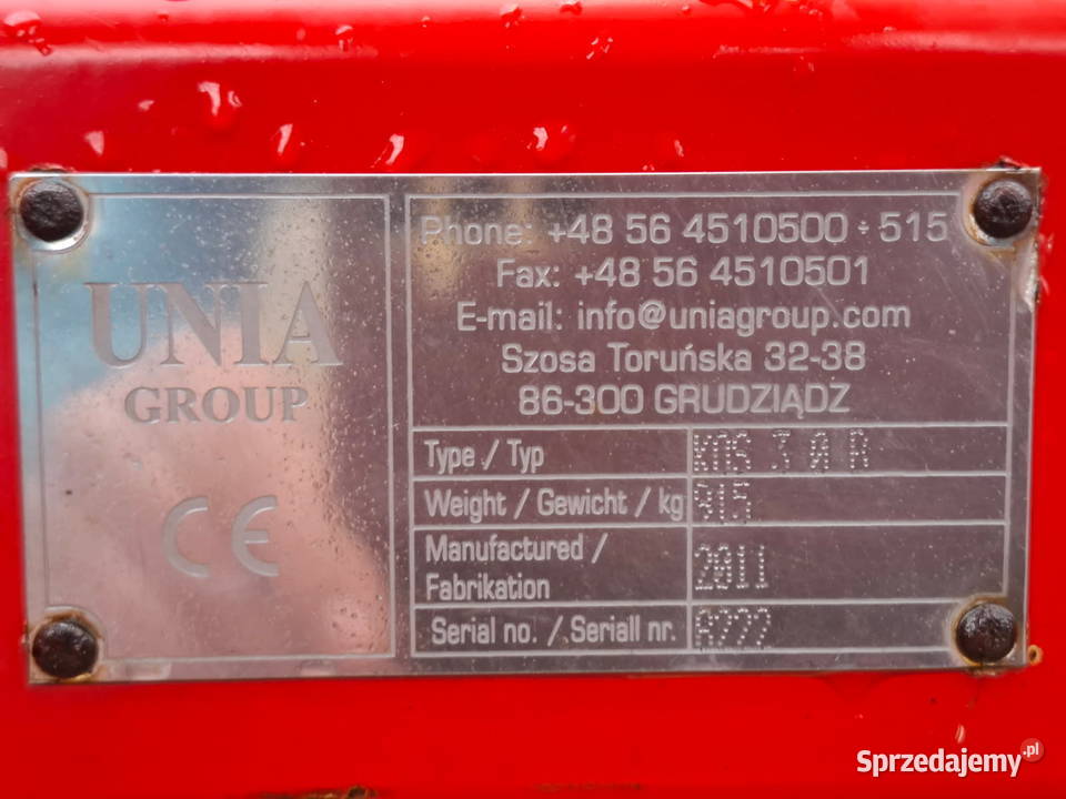 Agregat Unia Kos Hołużne